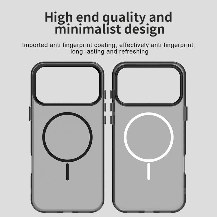 For iPhone 17 Pro Max Candy Fine Circle Magsafe PC Hybrid TPU Phone Case