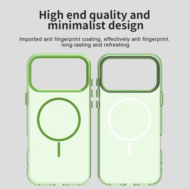 For iPhone 17 Pro Candy Fine Circle Magsafe PC Hybrid TPU Phone Case