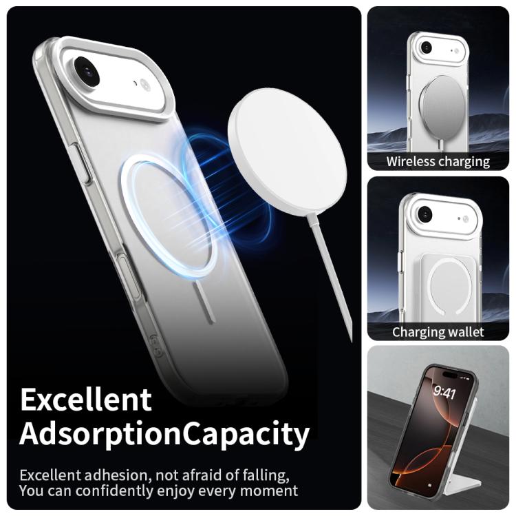 For iPhone Air Candy Fine Circle Magsafe PC Hybrid TPU Phone Case