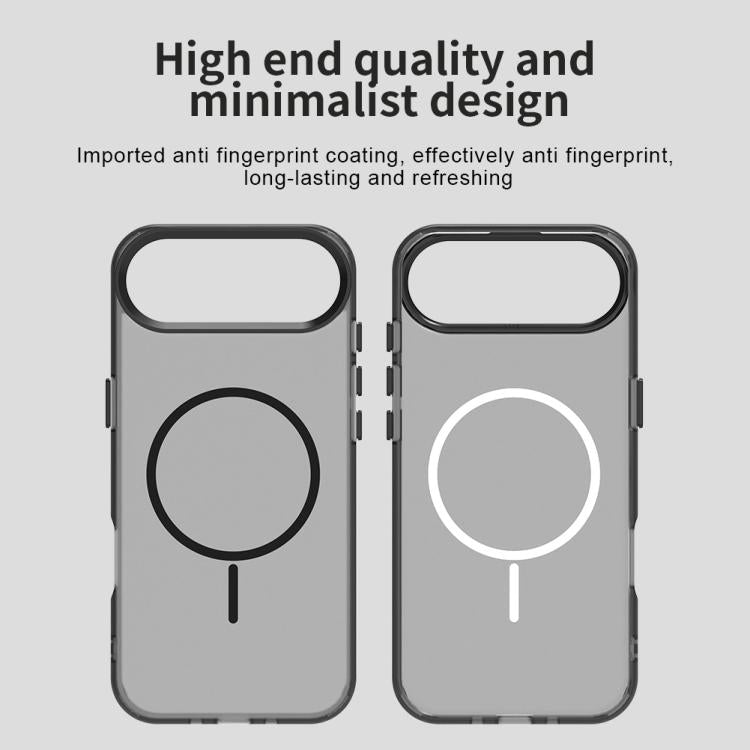 For iPhone Air Candy Fine Circle Magsafe PC Hybrid TPU Phone Case