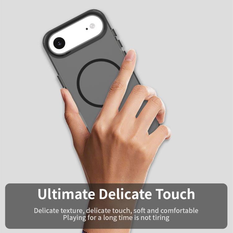 For iPhone Air Candy Fine Circle Magsafe PC Hybrid TPU Phone Case