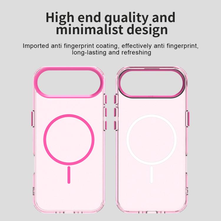 For iPhone Air Candy Fine Circle Magsafe PC Hybrid TPU Phone Case