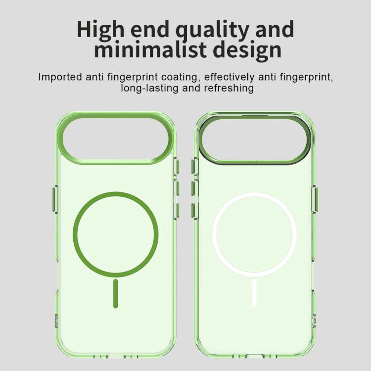 For iPhone Air Candy Fine Circle Magsafe PC Hybrid TPU Phone Case