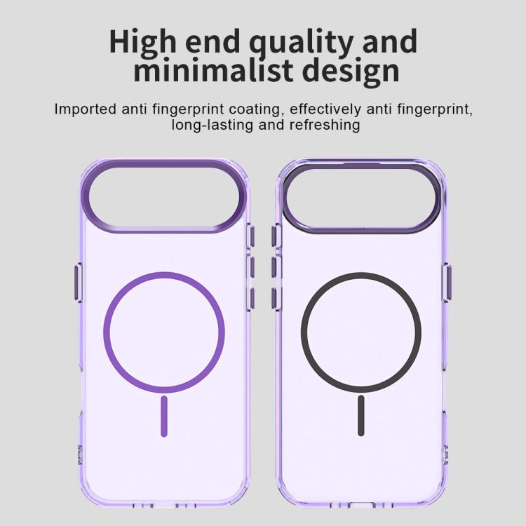 For iPhone Air Candy Fine Circle Magsafe PC Hybrid TPU Phone Case