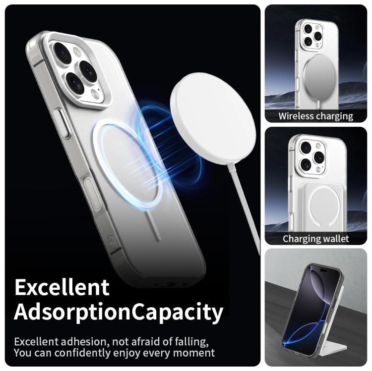 For iPhone 16 Pro Candy Fine Circle Magsafe PC Hybrid TPU Phone Case