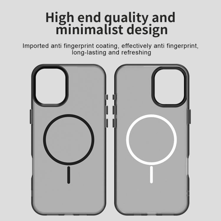 For iPhone 16 Plus Candy Fine Circle Magsafe PC Hybrid TPU Phone Case