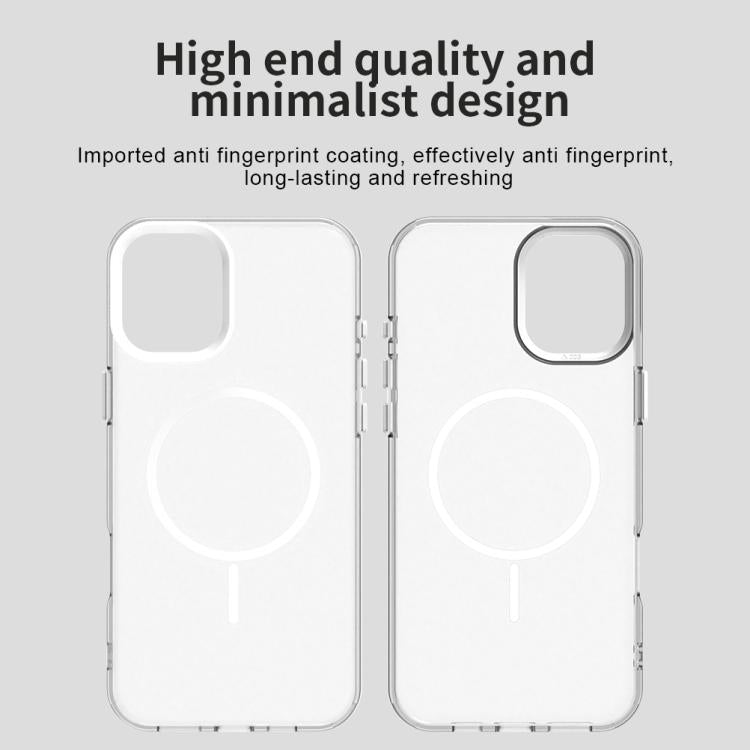 For iPhone 16 Candy Fine Circle Magsafe PC Hybrid TPU Phone Case