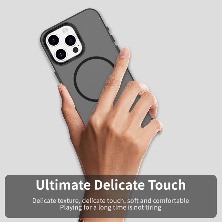 For iPhone 15 Pro Max Candy Fine Circle Magsafe PC Hybrid TPU Phone Case
