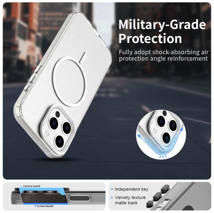 For iPhone 15 Pro Candy Fine Circle Magsafe PC Hybrid TPU Phone Case