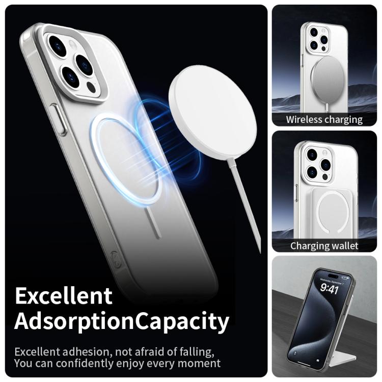 For iPhone 15 Pro Candy Fine Circle Magsafe PC Hybrid TPU Phone Case
