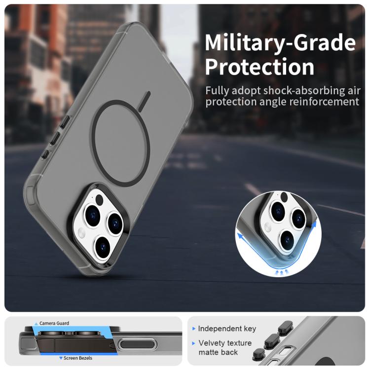 For iPhone 15 Pro Candy Fine Circle Magsafe PC Hybrid TPU Phone Case