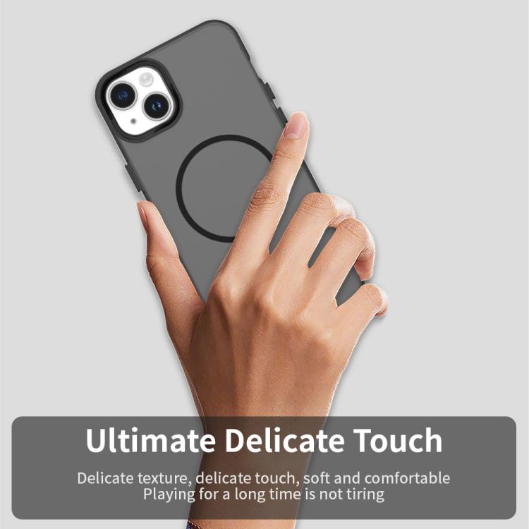For iPhone 13 Candy Fine Circle Magsafe PC Hybrid TPU Phone Case