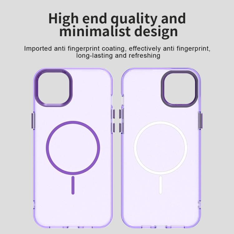 For iPhone 13 Candy Fine Circle Magsafe PC Hybrid TPU Phone Case