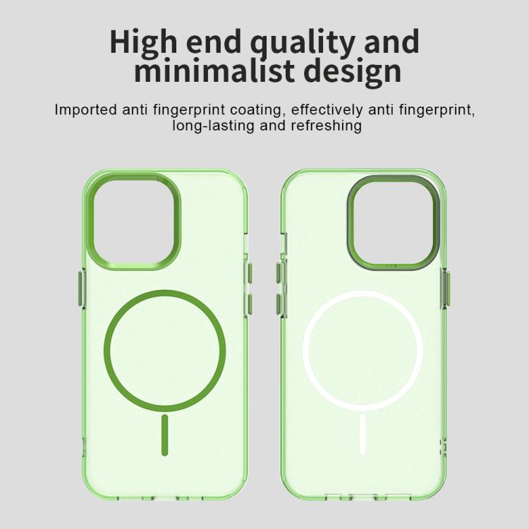 For iPhone 12 Pro Max Candy Fine Circle Magsafe PC Hybrid TPU Phone Case