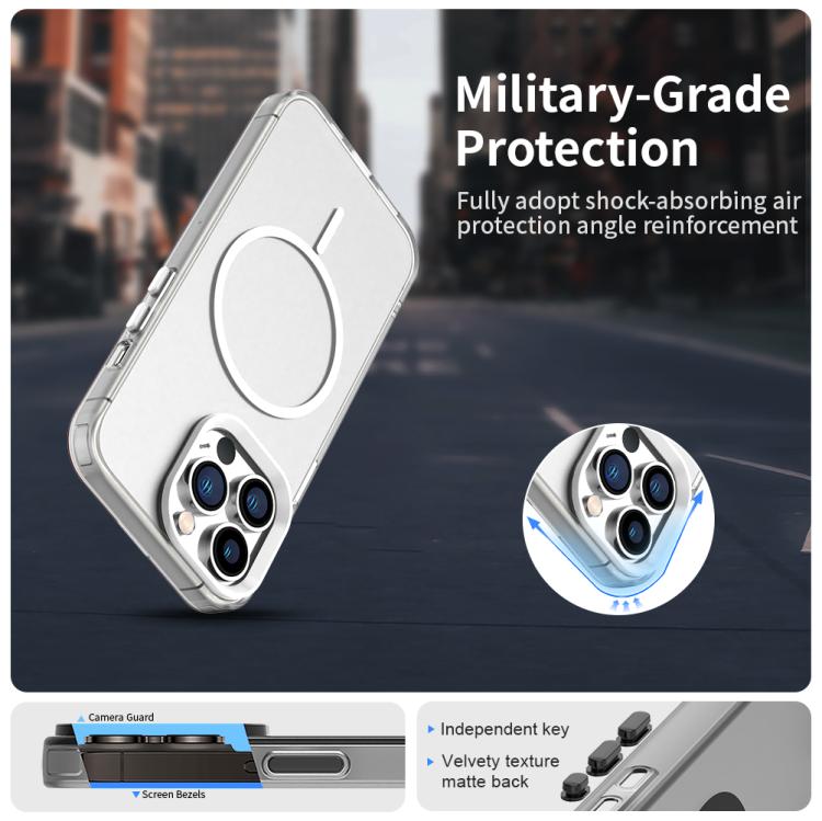 For iPhone 12 Pro Candy Fine Circle Magsafe PC Hybrid TPU Phone Case