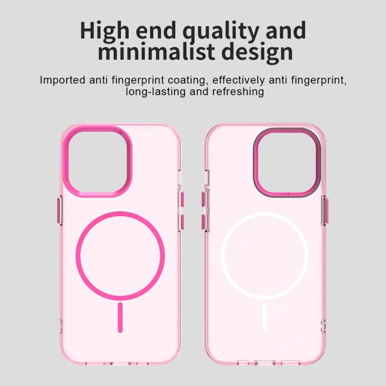 For iPhone 12 Pro Candy Fine Circle Magsafe PC Hybrid TPU Phone Case