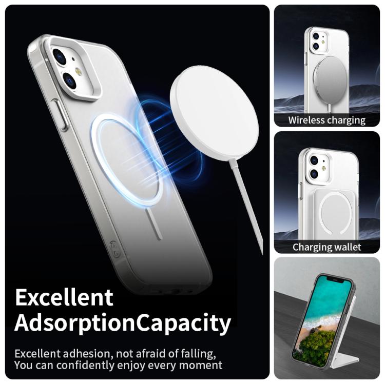 For iPhone 12 Candy Fine Circle Magsafe PC Hybrid TPU Phone Case