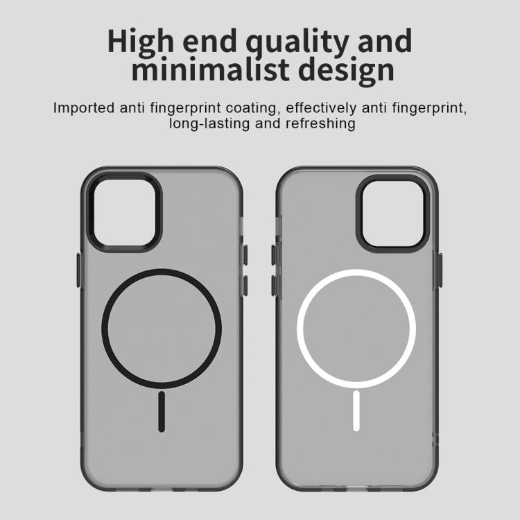 For iPhone 12 Candy Fine Circle Magsafe PC Hybrid TPU Phone Case