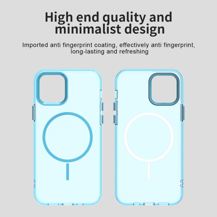 For iPhone 12 Candy Fine Circle Magsafe PC Hybrid TPU Phone Case