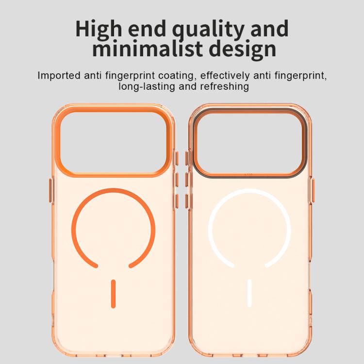 For iPhone 17 Pro C-type Candy Fine Circle Magsafe PC Hybrid TPU Phone Case