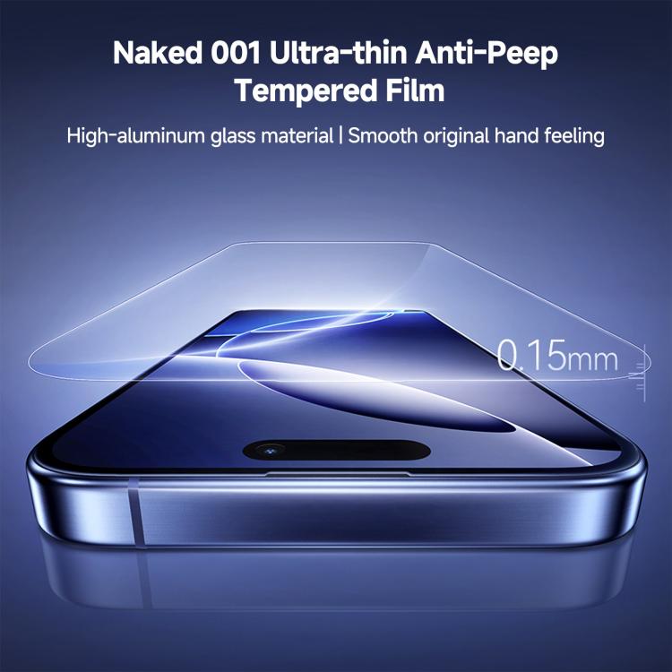 For iPhone 16 Pro REMAX 0.15mm HD Tempered Glass Film