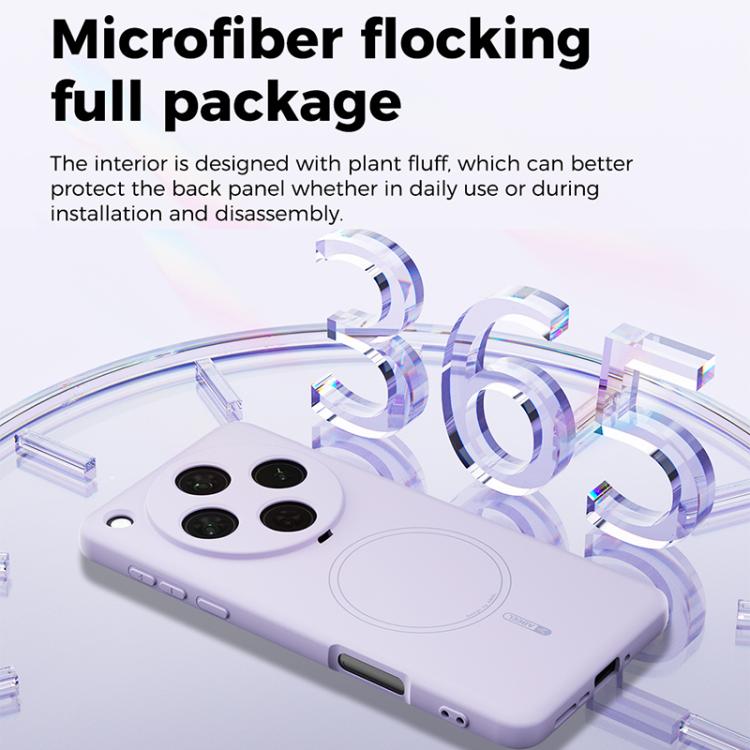 For OPPO Find X8 ABEEL Skin-friendly Feel Magsafe Liquid Silicone Phone Case