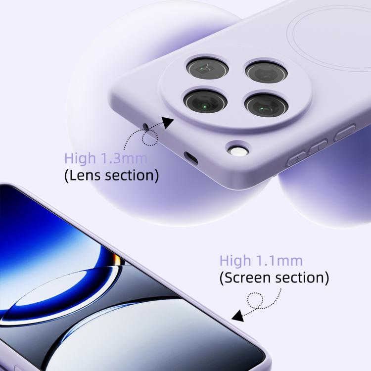 For OPPO Find X8 ABEEL Skin-friendly Feel Magsafe Liquid Silicone Phone Case