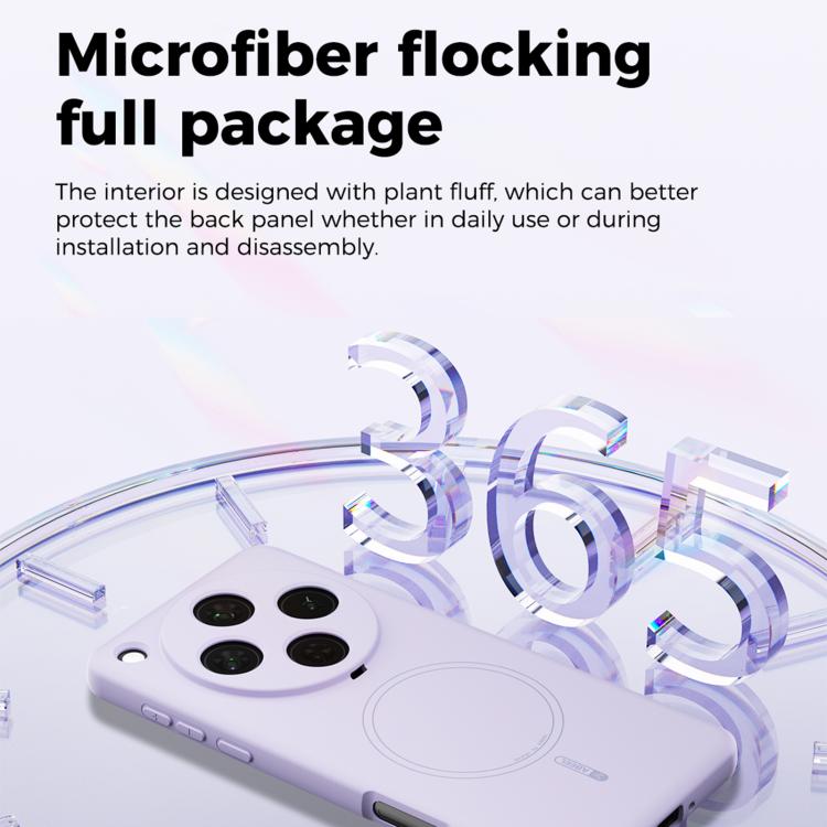 For OPPO Find X8 Pro ABEEL Skin-friendly Feel Magsafe Liquid Silicone Phone Case