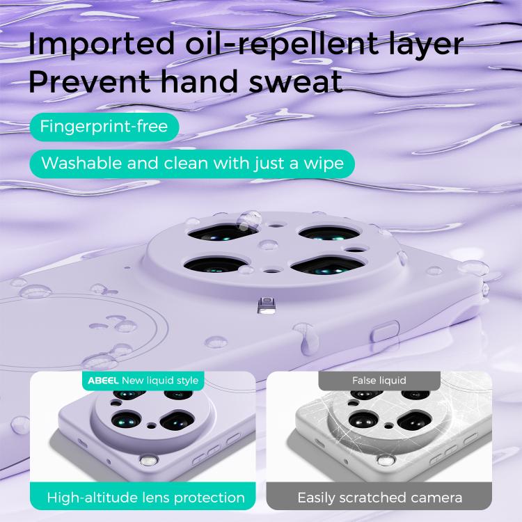 For OPPO Find X9 Ultra ABEEL Skin-friendly Feel Magsafe Liquid Silicone Phone Case