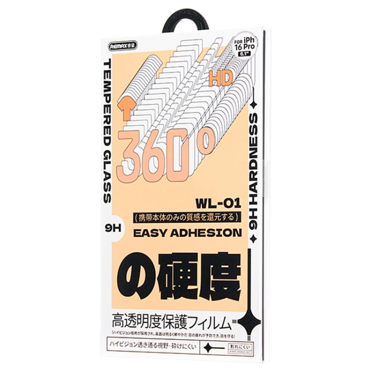 For iPhone 16 Plus REMAX Future Ultra-Soft Series WL-01 HD Tempered Glass Film