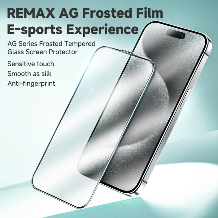 For iPhone 16 Plus REMAX Future Series WL-02 AG Frosted Tempered Glass Film