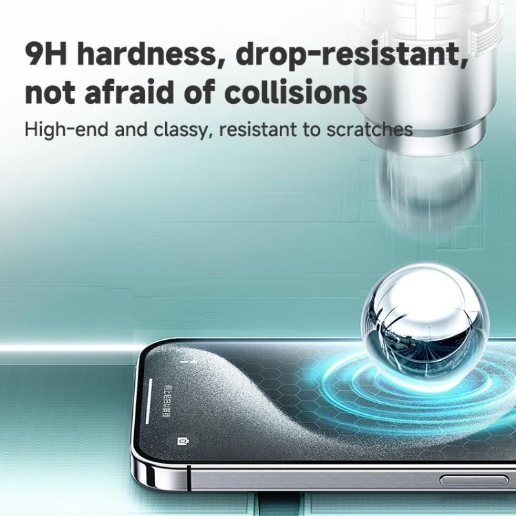 For iPhone 16 REMAX Future Series WL-02 AG Frosted Tempered Glass Film