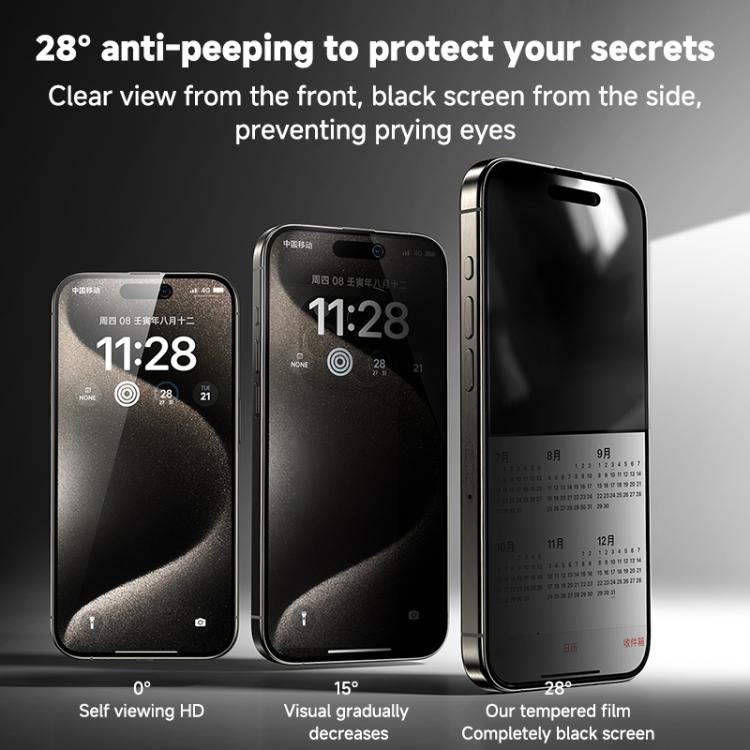 For iPhone 16 Plus REMAX Future Ultra-Soft Series WL-03 Privacy Tempered Glass Film