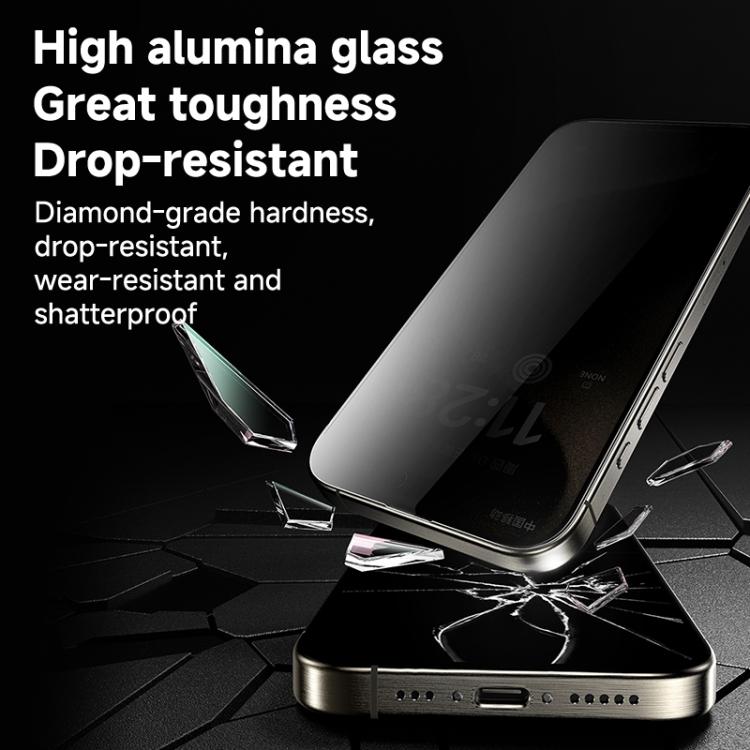 For iPhone 16 Pro Max REMAX Future Ultra-Soft Series WL-03 Privacy Tempered Glass Film