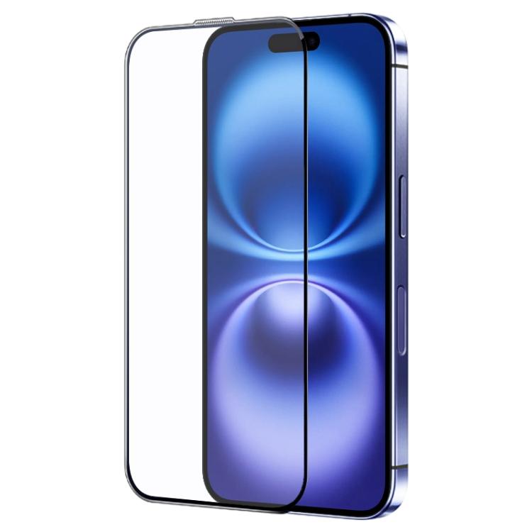 For iPhone 16 Plus REMAX Future Series WL-07 Large Arc Edge HD Tempered Glass Film