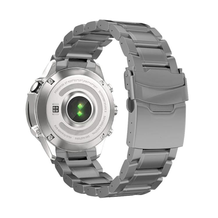 For Garmin 22mm Curved Safety Buckle Titanium Alloy Quick Release Watch Band