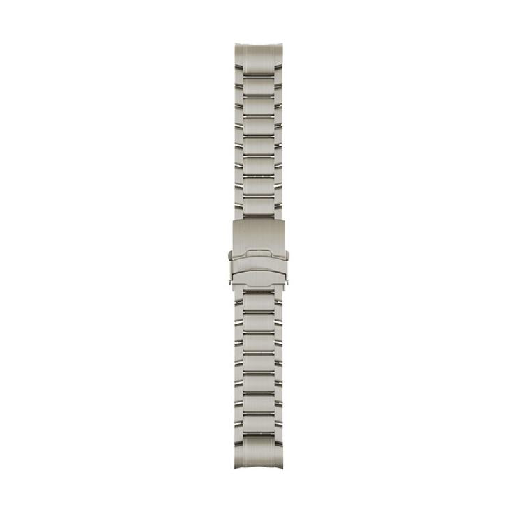 For Garmin 22mm Curved Safety Buckle Titanium Alloy Quick Release Watch Band