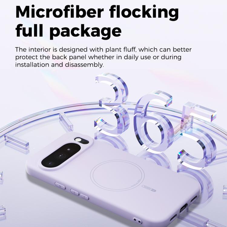 For Google Pixel 10 / 10 Pro ABEEL Skin-friendly Feel Magsafe Liquid Silicone Phone Case