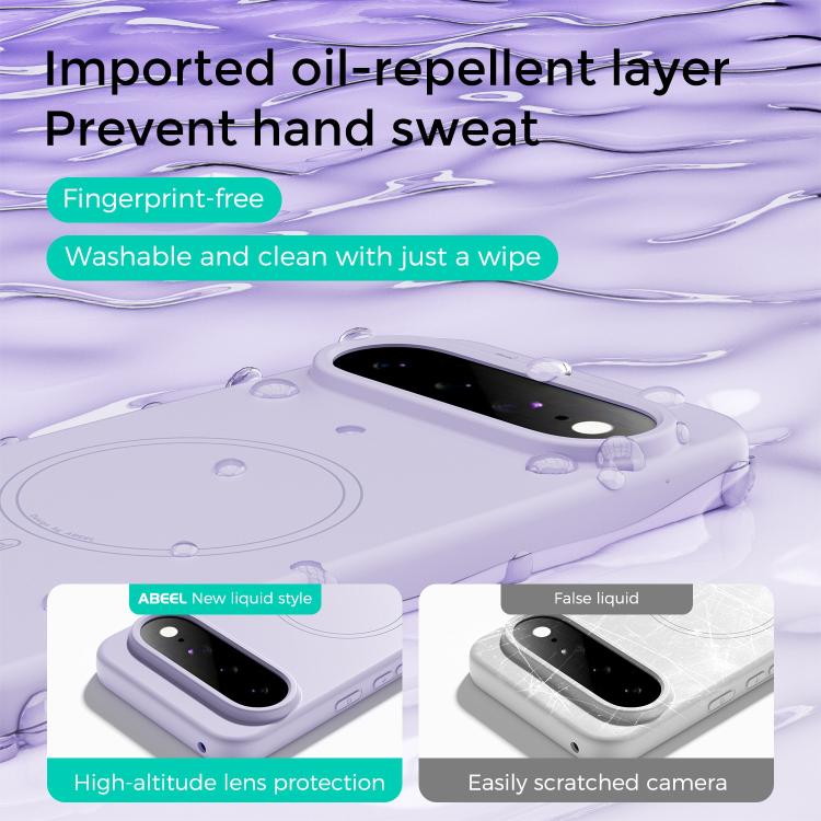 For Google Pixel 11 / 11 Pro ABEEL Skin-friendly Feel Magsafe Liquid Silicone Phone Case
