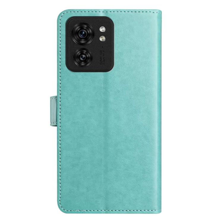 For Motorola Edge 40 Lambskin 8-card Slot Leather Phone Case