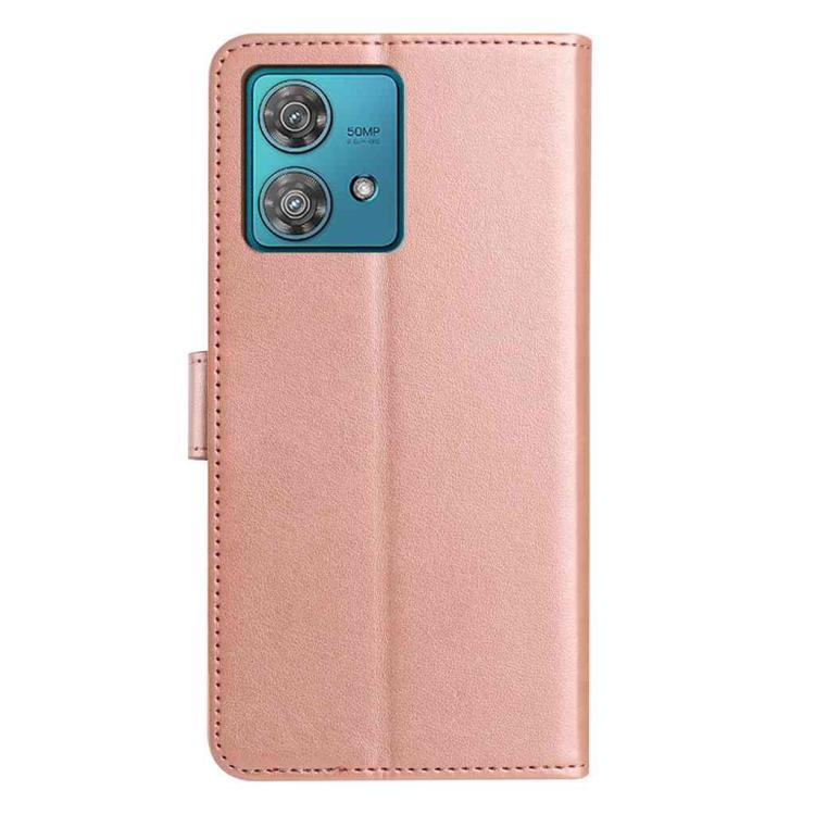 For Motorola Edge 40 Neo Lambskin 8-card Slot Leather Phone Case