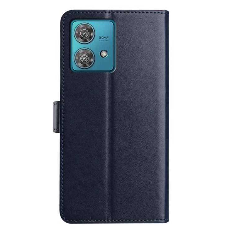 For Motorola Edge 40 Neo Lambskin 8-card Slot Leather Phone Case