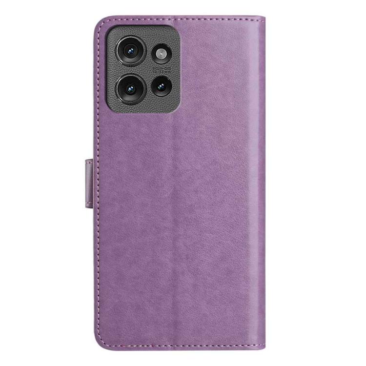 For Motorola Edge 50 5G Lambskin 8-card Slot Leather Phone Case