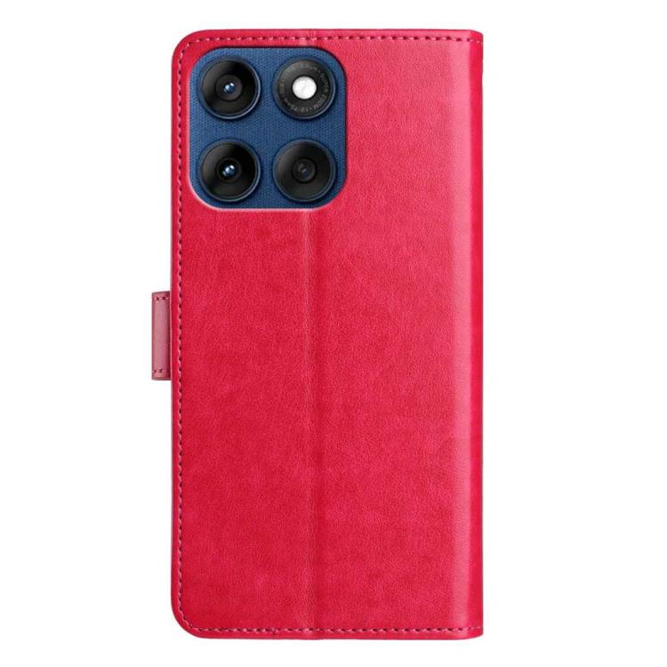 For Motorola Edge 60 Lambskin 8-card Slot Leather Phone Case
