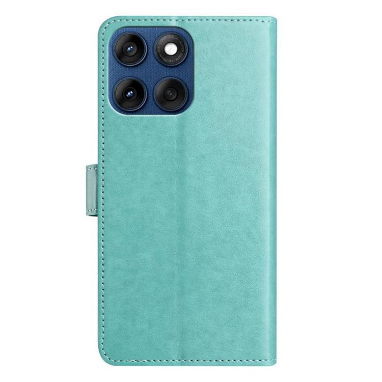 For Motorola Edge 60 Lambskin 8-card Slot Leather Phone Case