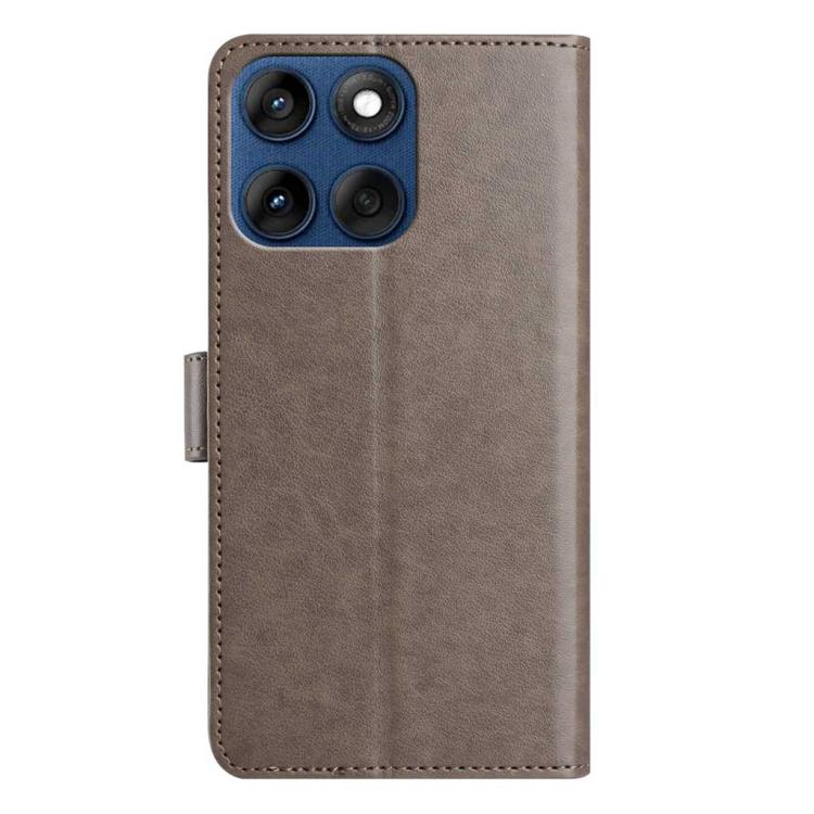 For Motorola Edge 60 Lambskin 8-card Slot Leather Phone Case