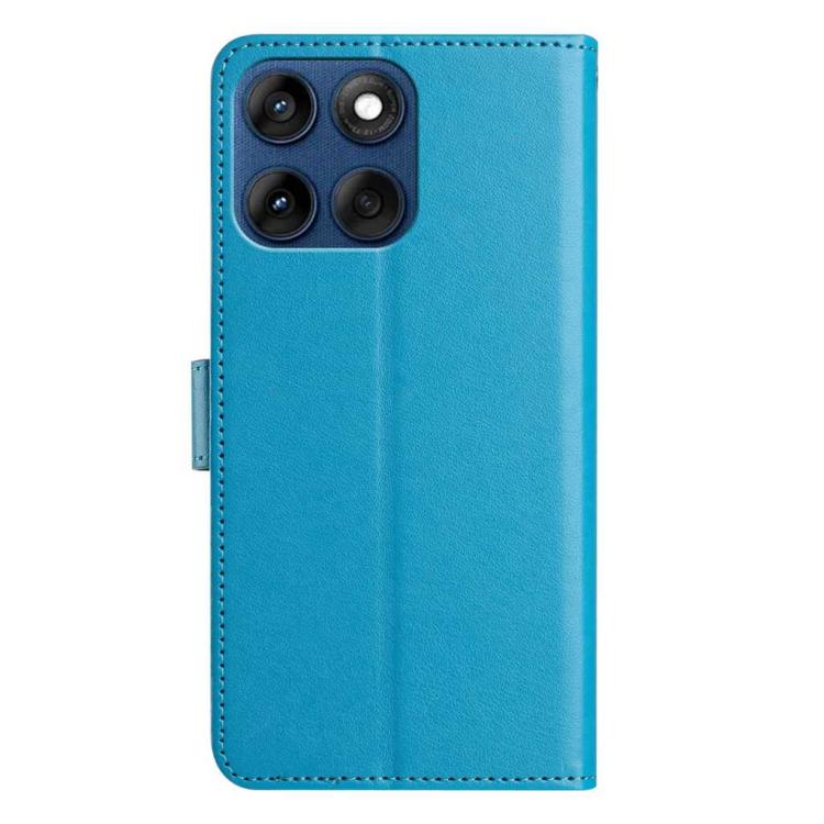 For Motorola Edge 60 Fusion Lambskin 8-card Slot Leather Phone Case