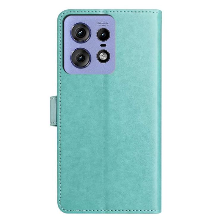 For Motorola Edge 50 Pro Lambskin 8-card Slot Leather Phone Case