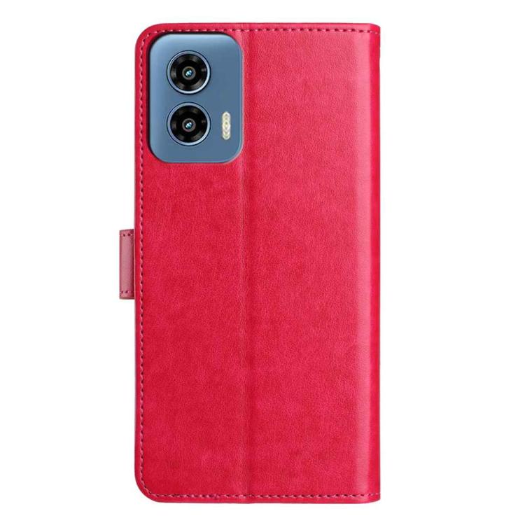 For Motorola Moto G 5G 2024 Lambskin 8-card Slot Leather Phone Case