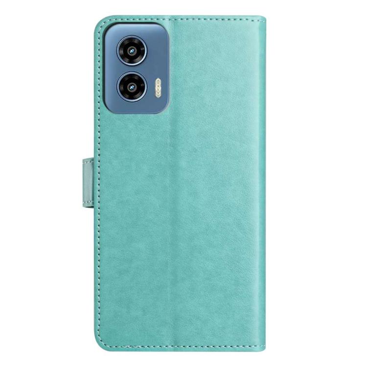 For Motorola Moto G 5G 2024 Lambskin 8-card Slot Leather Phone Case